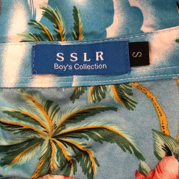 SSLR Boys Collection tropical shirt - Picture 5 of 5